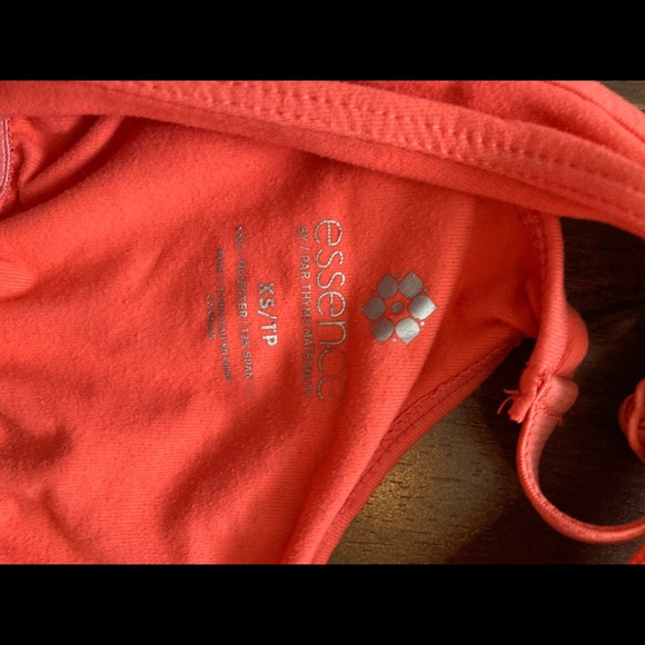 Thyme, x-small, maternity, yoga/exercise tank - Picture 4 of 4